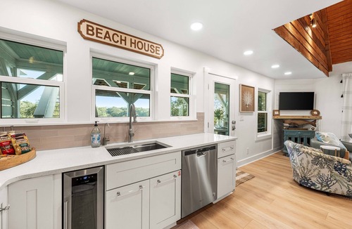 Panama City Beach Ski Chalet | 30A | Bikes | Private Dock | Firepit | Kayaks