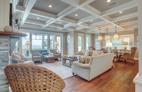 North Forest Beach House | 31B Dune Lane - Coastal Chic Oceanfront 6-Bedroom Home!