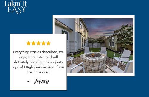 Cottonwood Shores House | 3BD Escape for 8 with Fire Pit & Patio Near Lake LBJ