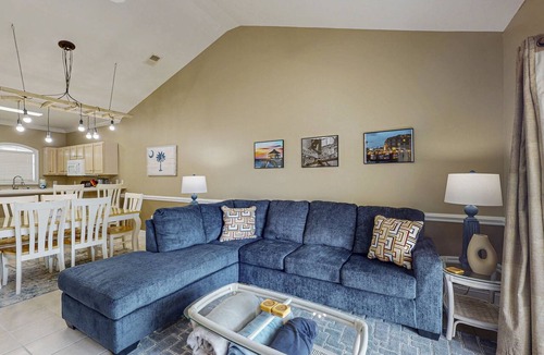 Central Myrtle Beach Condo | 3rd floor condo w/balcony, W/D, pool, close to beach & golf