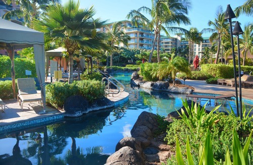 Honokowai Apartment | 4 Diamond OCEANFRONT Honua Kai, OCEAN VIEW large Konea STUDIOnon Kaanapali Beach