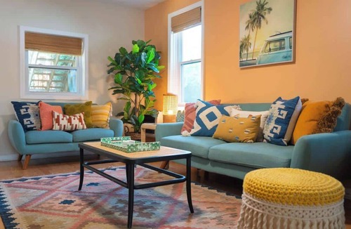 Folly Beach House | 4BR,7BD,3BA Home with Fenced Yard, Fire Pit & 3 Porches