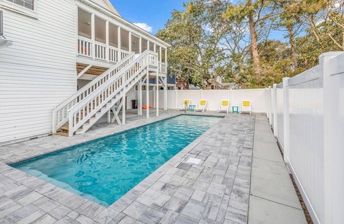 Crescent Beach House | 4BR Home Pool Dog Friendly Short Beach Walk