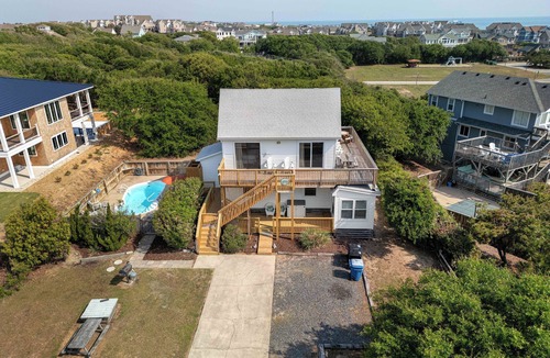 Duck House | 5 Bedrooms, 3 Full Baths, Outdoor Shower, Private Pool, Hot Tub, (Sleeps 10)