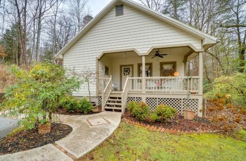 Sautee Nacoochee House | 5 Forested Acres! Peaceful Retreat 4 Mi to Helen