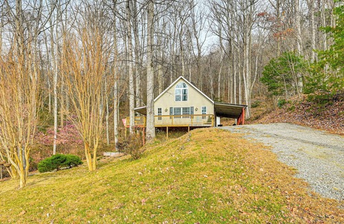 Cana Cabin | 5 Mi to Blue Ridge Parkway: Mountain Cabin in Cana