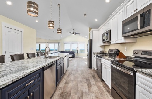 South Nags Head House | 5814- Perfect Vacation, Oceanfront 9BR Luxury: Pool, Theater & Arcade