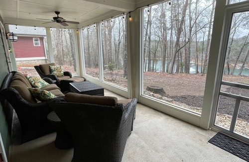 Reed Creek House | 6BR/4.5BA lakefront house with private dock - sleeps 14+