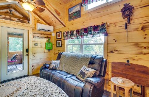 Mill Spring House | 7 Mi to Lake Lure: Mill Spring Cabin w/Hot Tub