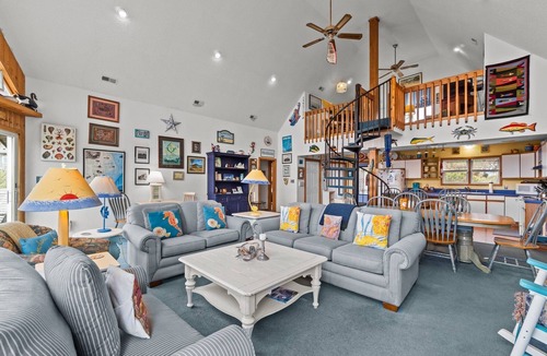 Frisco House | 7828-Fantastic Frisco, Views of the Sound, Sun Deck, Fido Friendly, Sleeps 8.