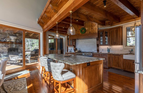 Blowing Rock House | A Robins Nest Brand New Creekside Home with Hot Tub and Game Tables