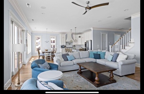 Salter Path House | A Salty Kiss. Spacious Oceanfront Luxury Home. Pool and Hot Tub!