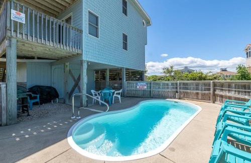 Ocean Sands House | A Salty Piece of Land - Corolla, Ocean Sands, Pool, Hot Tub, Ocean View, 100 Yards to Beach