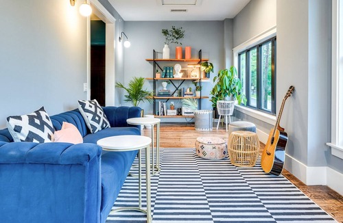 West End House | Adina Red, White & Black Suite with Capitol Views & Walkable Downtown Location