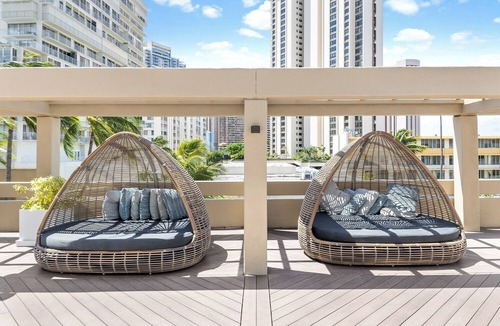 Ala Moana House | Ala Moana Hotel @10Fl Partial Ocean 2Beds /4person