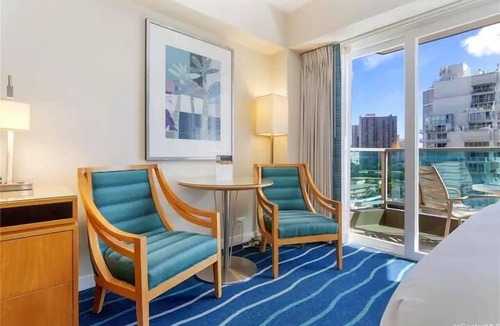 Ala Moana House | Ala Moana Hotel @10FL R8 Studio - Partial Ocean 2Beds4person