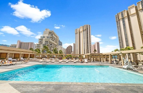 Ala Moana House | Ala Moana Hotel @24FL R3 Studio - Ocean View 2Beds/4person