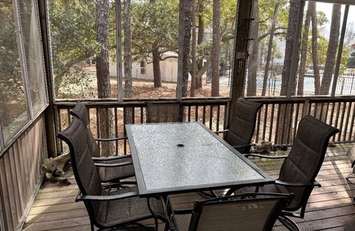 Colington Condo | Anchored At Last 3-bed Condo Kill Devil Hills w/Large Deck and View of the Pool