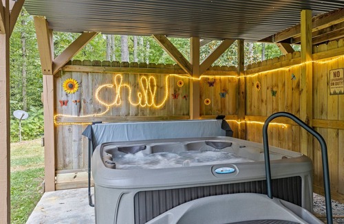 Fairview House | Asheville Area Retreat with Hot Tub, Games, and 3 Acres, with room for 10 guests