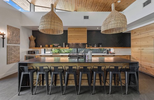 Parker Lane House | Austin Grove Pool, Fire Pit & Forest Views