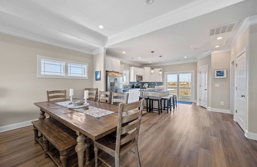 North Topsail Beach House | Beach Badger #147 - Rate Reduction! Ocean View Private Hot Tub, Dog Friendly!