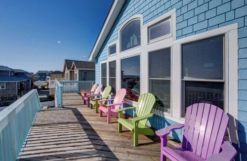 South Nags Head House | Beach Please 8BR 7BA Beachfront Pool Hot Tub