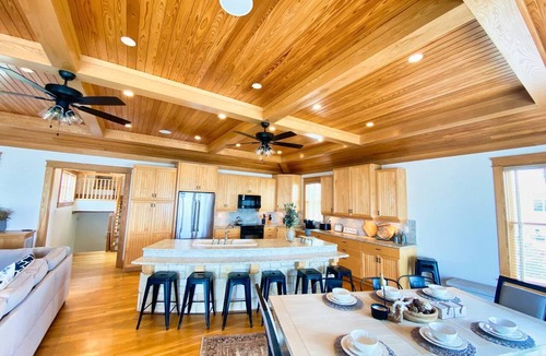 Cape Charles House | Beachfront Home, Sunset Views & Bay Creek Access