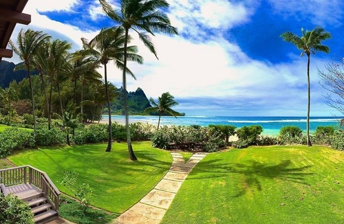 Hanalei House | Beautiful beach house Tunnels Beach, Kauai