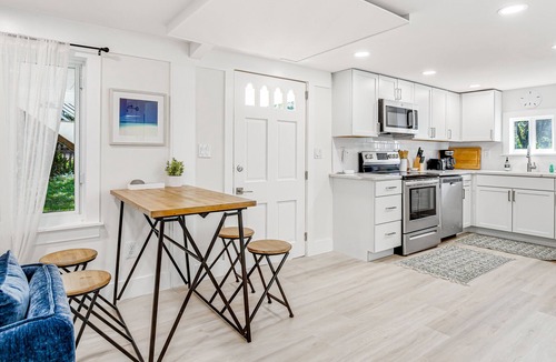 Folly Beach House | Beautiful home one block from the beach with terraces, two kitchens, & fast WiFi