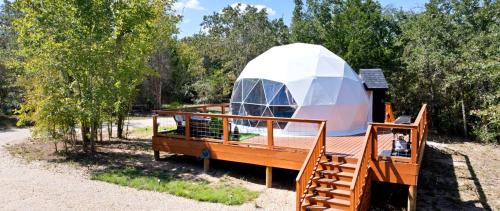 Paige Other | Beautiful Lofted Dome with Cozy Deck and Charming Design in Elgin, Texas