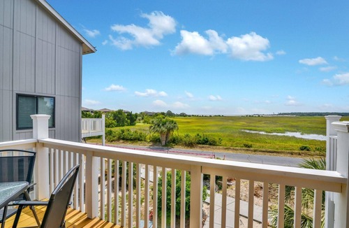 Oceanmarsh Subdivision Condo | Beautiful Marsh View, Newly Renovated with New Furniture!