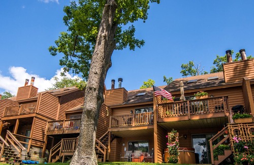 McHenry House | Beautiful Views from this Conveniently Located Townhome w/ Easy Dock Access!