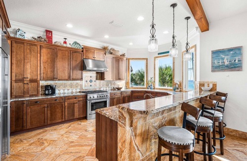 Avalon Beach Estates House | BELLA COSTA: Private Beach! Unrivaled Luxury! Gulf Front w/Private Pool! 4 King Bedrooms!