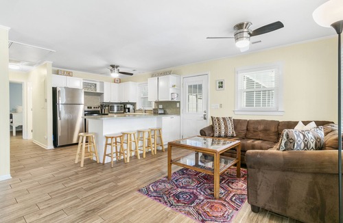 Folly Beach House | Blue Sky- Private Heated Pool -Across from Beach Access - Two Units - Three Porches