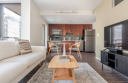 Ballston Apartment | Blueground | Virginia Sq, pool & w/d, nr parks