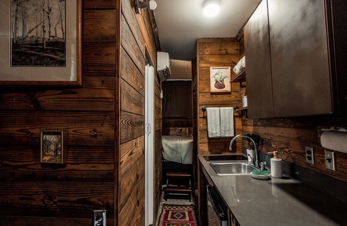 Cedars Villa | Bohemian Container Tiny Home centrally located in The Cedars artist neighborhood
