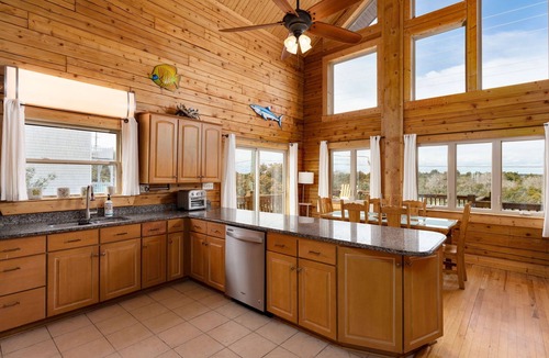 North Topsail Beach House | Boomerang: Oceanfront Log Cabin in N. Topsail