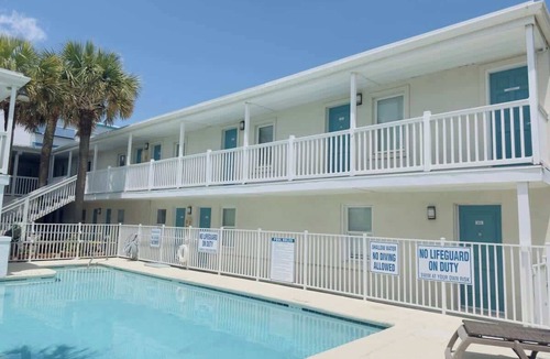 Downtown Myrtle Beach Apartment | Boutique on the beach, Studio #110 + Pool