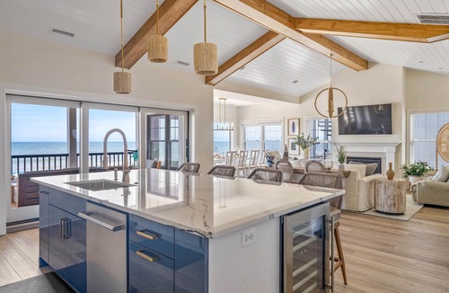Rehoboth by the Sea House | Breathtaking Beach Front house, Elevator/2master BD steps away from restaurants