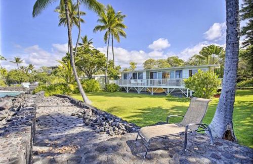 Kailua-Kona House | Bright and Airy Beach House with Oceanfront Views