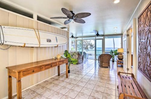 Kailua-Kona House | Bright and Airy Beach House with Oceanfront Views