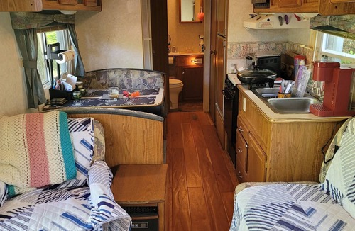 Westminster House | Bring Your Boat. Pool, Public Lake Hartwell access at this rustic RV Hideaway.