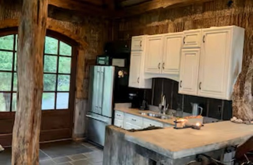 Chimney Rock Cabin | Cabin w/private Waterfalls-Views-Hot Tub-Fire Pit!