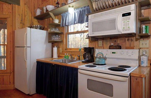 Demorest Cabin | Camp Bell at Twin Rivers |Cozy Riverfront Cabin