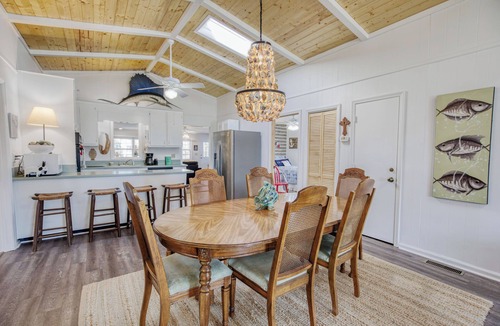 Litchfield by the Sea House | Canal Front Beach House, Dock, 2 Porches, 2 TV Dens, Short Block from Beach