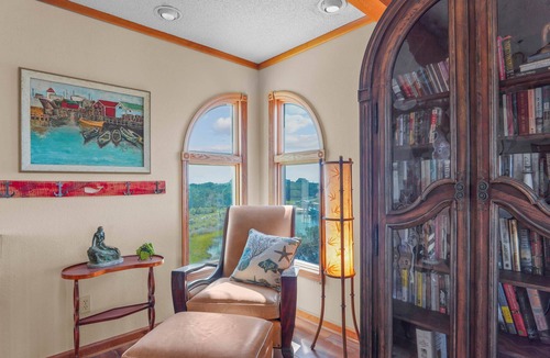 Hatteras House | Canalfront Home w/Private Boat Dock, Sound Access, Pool Table, and Smart TVs