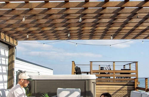 North Carolina Coast House | Carolinas Perfection 2 - Resort Style Luxury Stay - Private Pool Rooftop Hot Tub