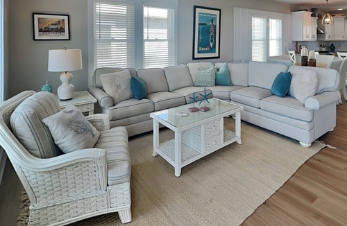 Topsail Beach House | Casa Canal | Water Views + Pool, Hottub & Short Walk to Beach