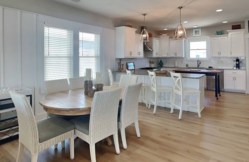 Topsail Beach House | Casa Canal | Water Views + Pool, Hottub & Short Walk to Beach
