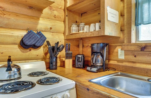 Davis Cabin | Cedar Falls Cabin: Nestled by Honey Creek